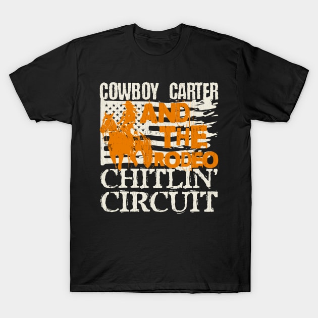 Cowboy Carter And The Rodeo Chitlin Circuit T-Shirt by Point Shop